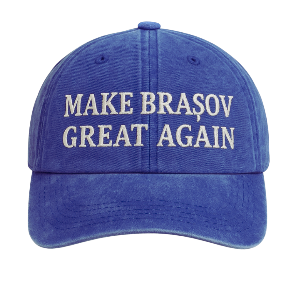 Șapcă "MAKE BRAȘOV GREAT AGAIN" Albastră