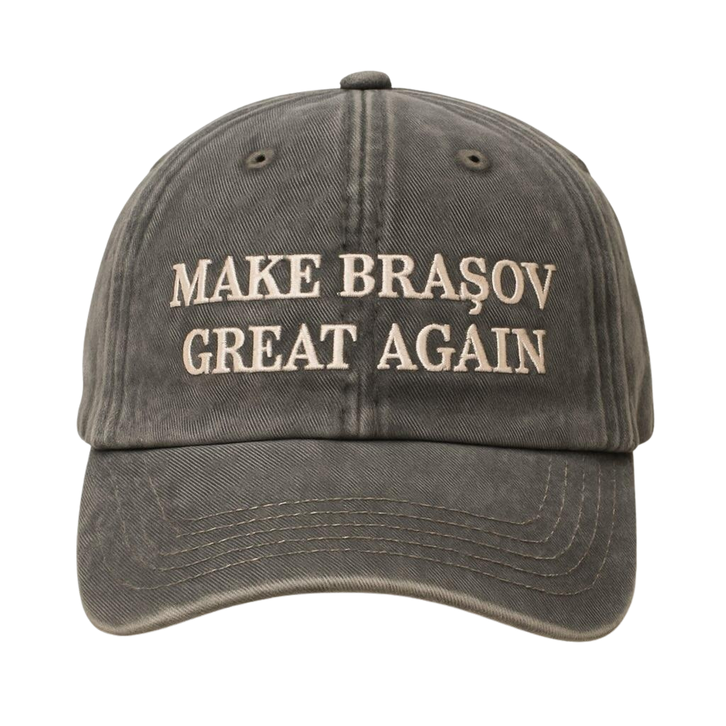 Șapcă "MAKE BRAȘOV GREAT AGAIN" Gri