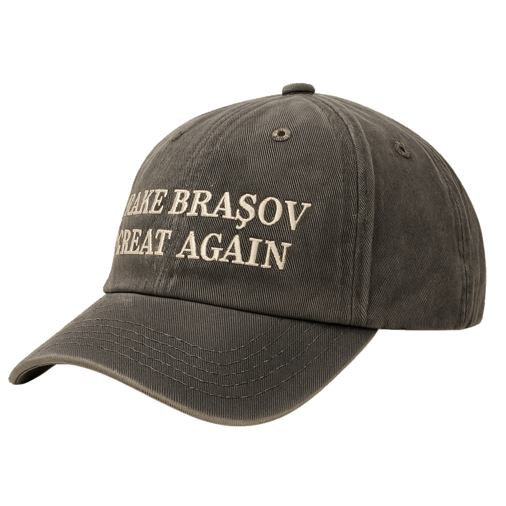 Șapcă "MAKE BRAȘOV GREAT AGAIN" Gri