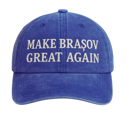 Șapcă "MAKE BRAȘOV GREAT AGAIN" Albastră