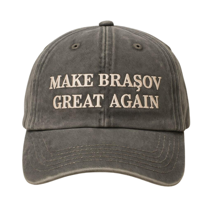 Șapcă "MAKE BRAȘOV GREAT AGAIN" Gri