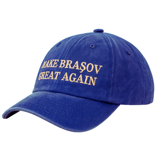 Șapcă "MAKE BRAȘOV GREAT AGAIN" Albastră