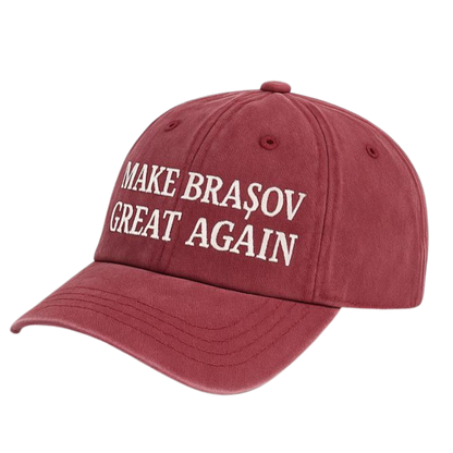 Șapcă "MAKE BRAȘOV GREAT AGAIN" Roz